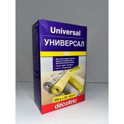 Клей обойный Decotric универсальный, Pufas (500гр.)