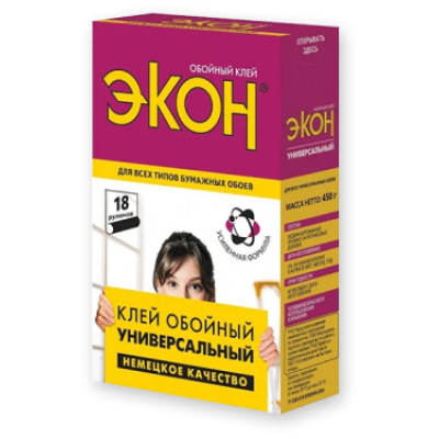 Клей обойный Экон универсальный 450гр