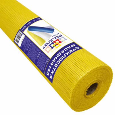 Стеклосетка фасадная 160 г/м2, 5 мм X 5 мм. (50 м)